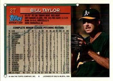 Load image into Gallery viewer, 1994 Topps Traded Bill Taylor RC 2T Oakland Athletics