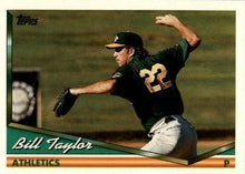 Load image into Gallery viewer, 1994 Topps Traded Bill Taylor RC 2T Oakland Athletics