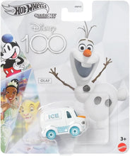 将图片加载到图库查看器,2023 Hot Wheels Disney 100th Character Car - Assorted - walk-of-famesports