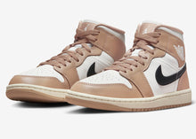 将图片加载到图库查看器,WMNS AIR JORDAN 1 MID DESERT SAIL / SIZE 6.5W (5M) / NEW