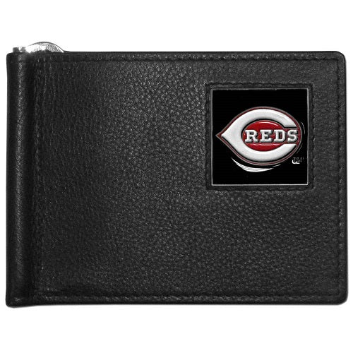 Cincinnati Reds Leather Wallet/ Money Clip 001-715-01603, Stambaugh  Jewelers