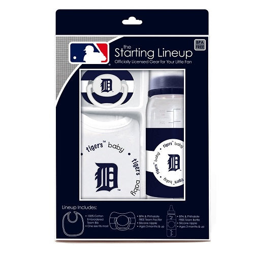 MLB Detroit Tigers Bib & Prewalker Gift Set