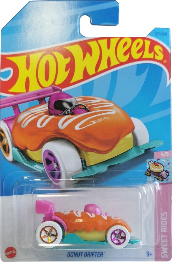 Hot Wheels Treasure Hunt Donut Drifter Sweet Rides 5/5 129/250 - walk-of-famesports