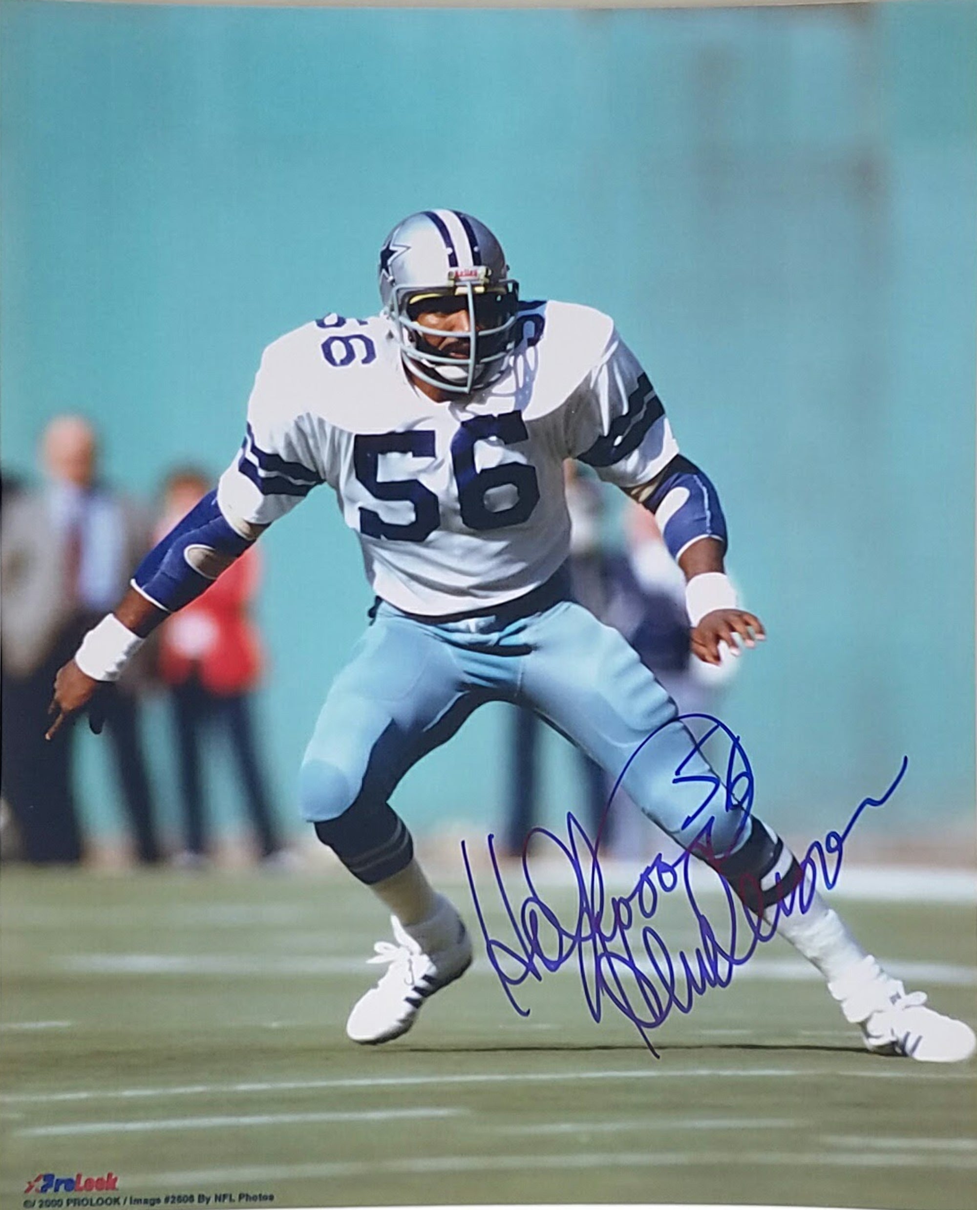 Charles Haley autograph 8x10, San Francisco 49ers