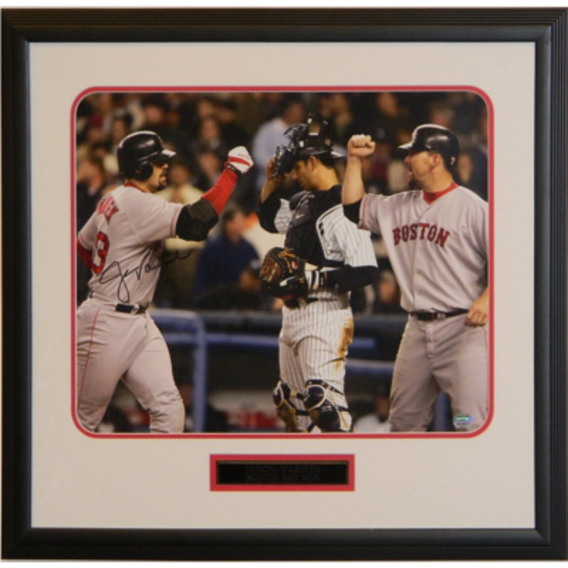 Jason Varitek Signed Autographed 16x20 Photo Framed to 20x24 Red Sox J –  Super Sports Center