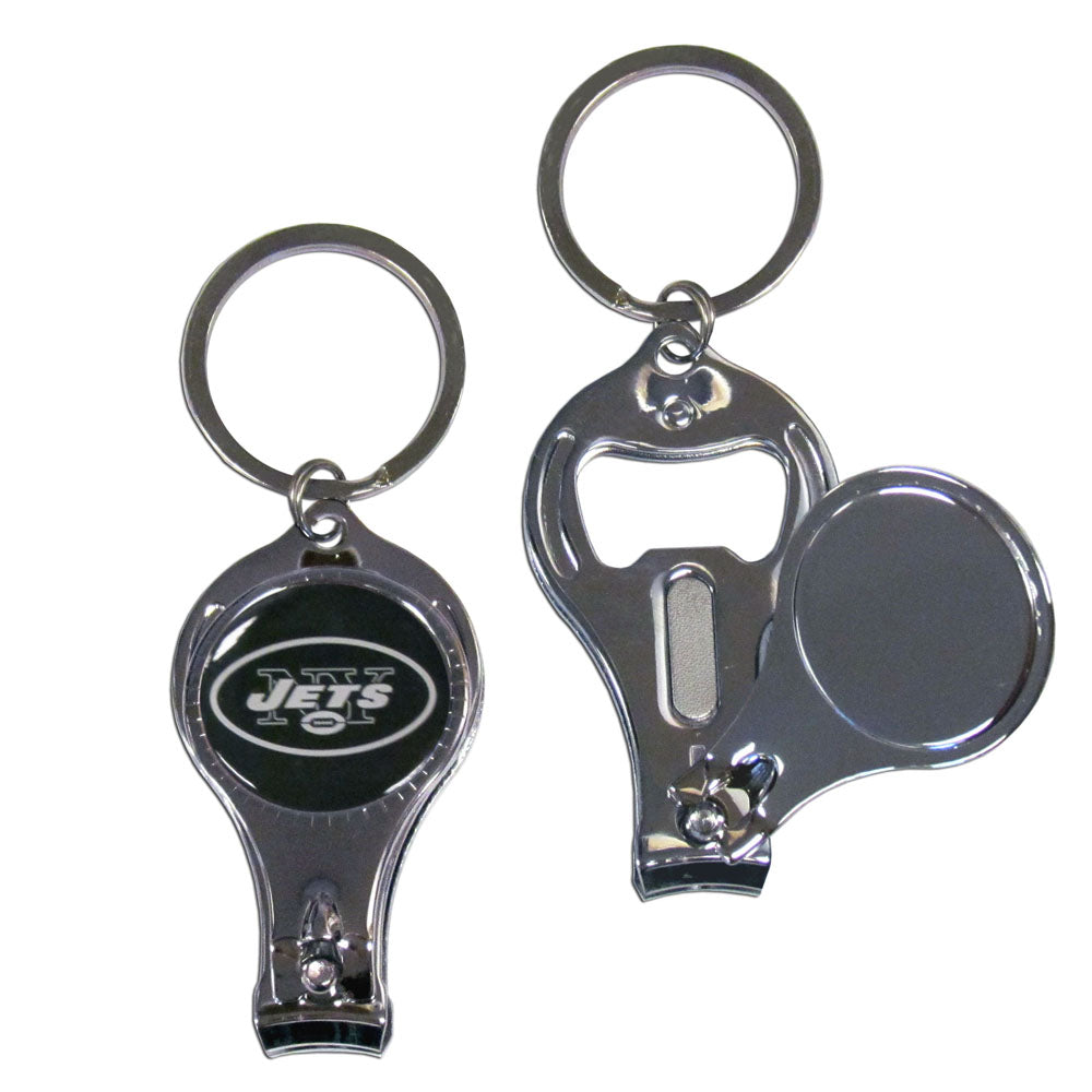 NFL New York Jets Bottle Opener Lanyard Key Ring