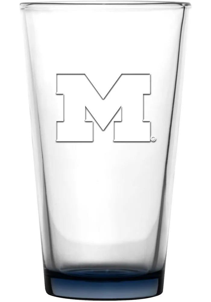 Seattle Mariners Etched 16oz. Pint Glass