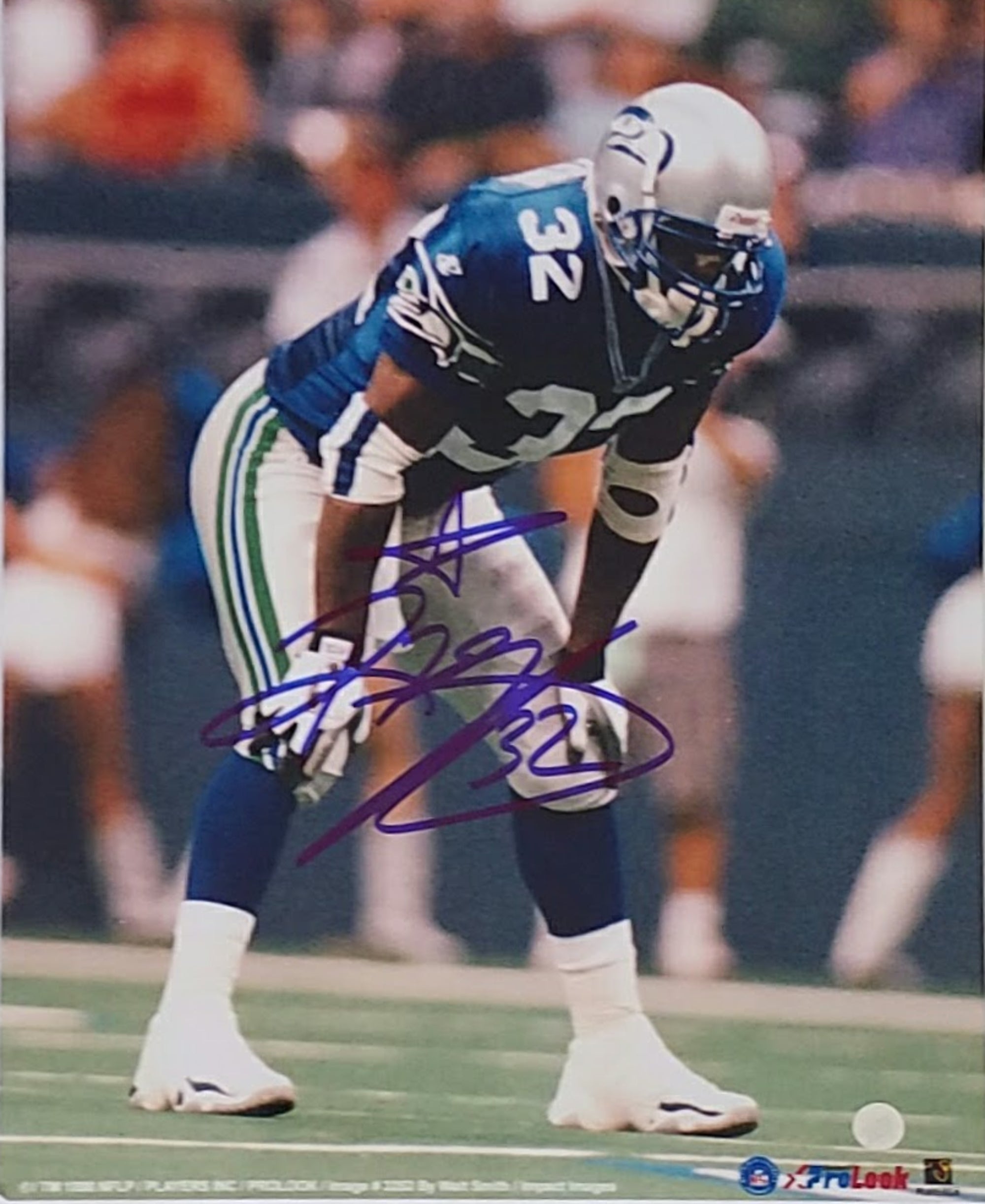 Ricky Watters, Philadelphia Eagles, Signed, Autographed, 8X10