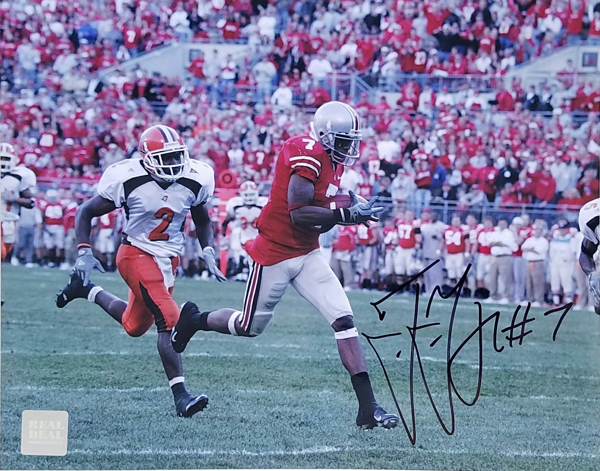 Signed Ted Ginn Jr. Photograph - 8X10