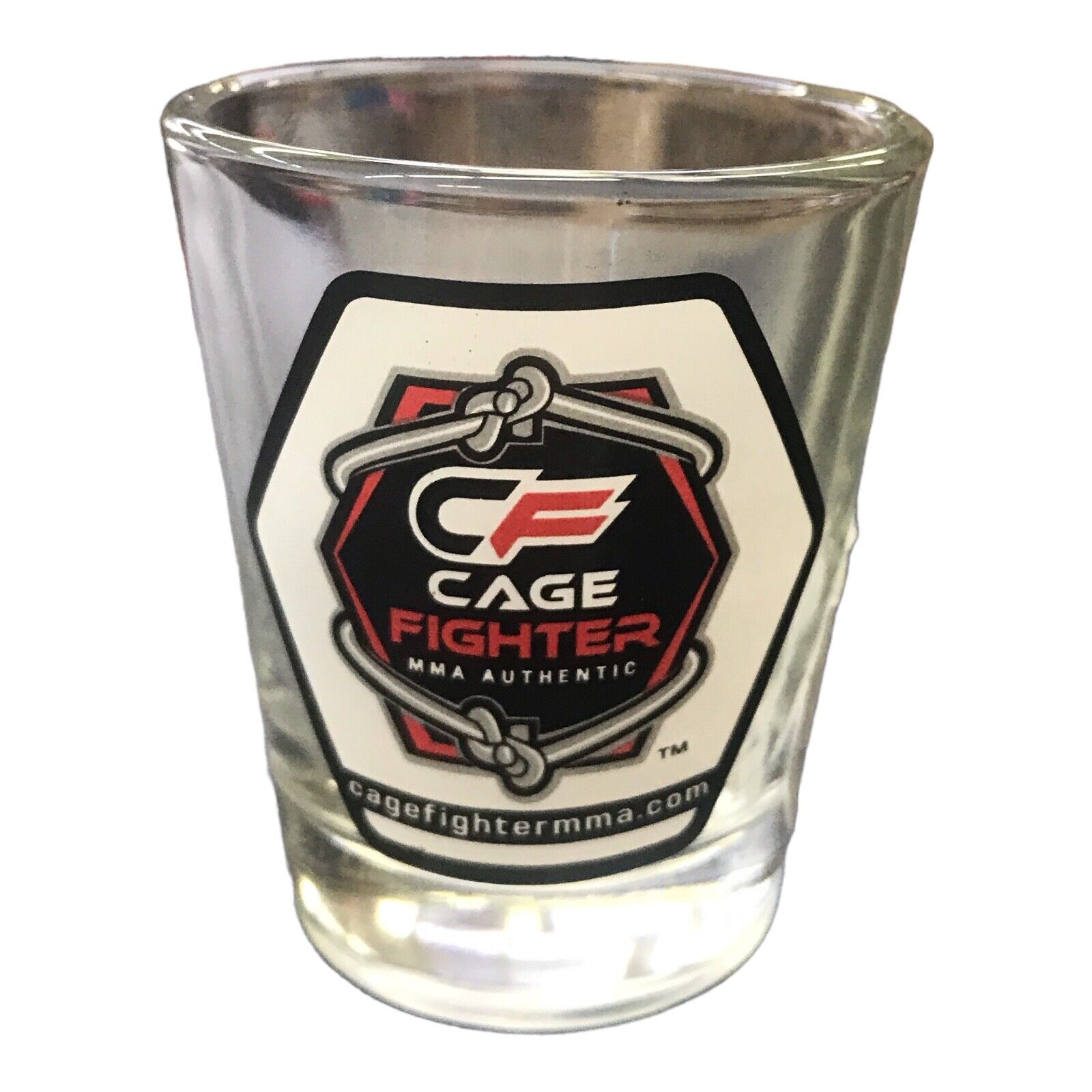 Baltimore Ravens 2oz. Clear Logo Shot Glass