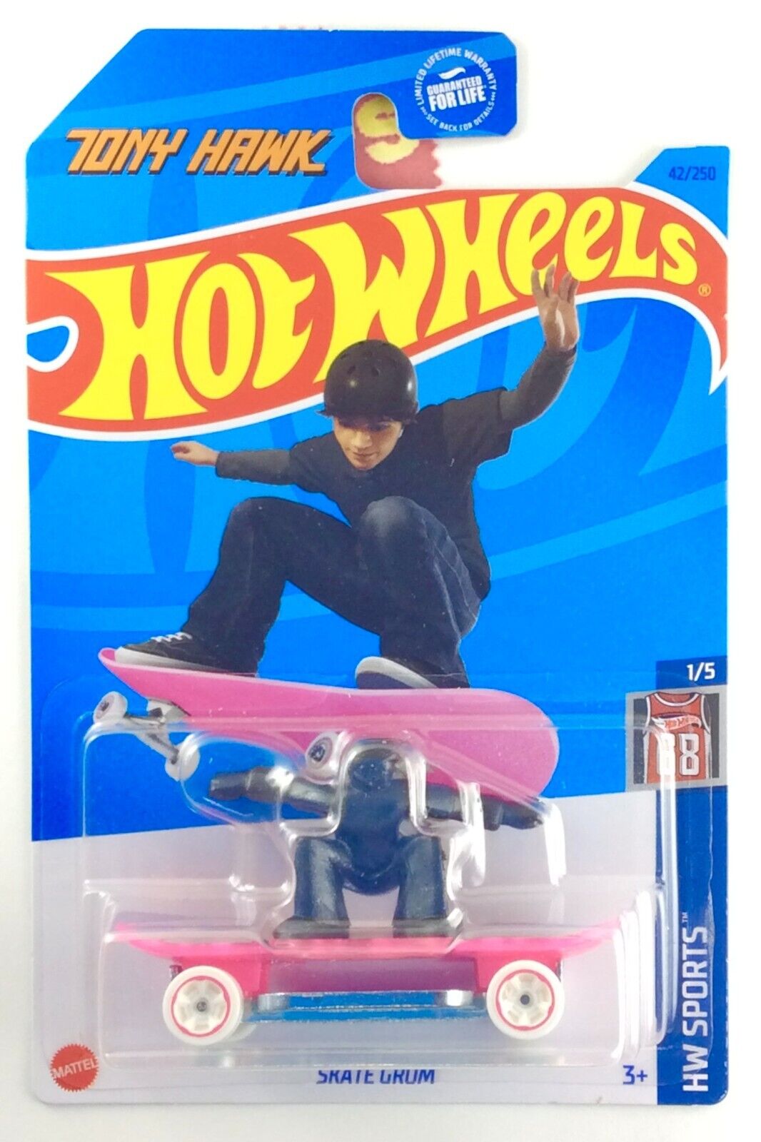  Hot Wheels - Skate GROM - HW Sports 1/5 - Pink - 2023