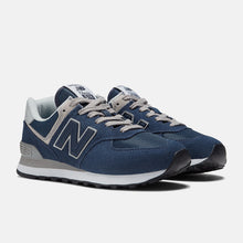 将图片加载到图库查看器,New Balance 574 Navy/Baby Blue New Size GS 5.5
