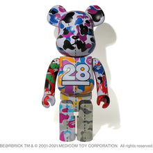 Load image into Gallery viewer, A Bathing APE 28TH Anniversary BE@RBRICK 1000% Blue Camo
