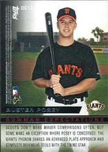 Load image into Gallery viewer, 2010 Bowman Bowman Expectations  #BE13 - Joe Mauer / Buster Posey - Minnesota Twins / San Francisco Giants
