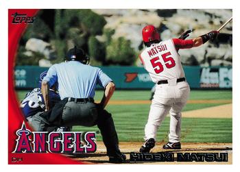 2010 Topps Update Hideki Matsui US-10 Los Angeles Angels
