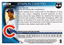 Load image into Gallery viewer, 2010 Topps Update Starlin Castro RC US-85 Chicago Cubs
