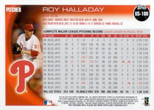 Load image into Gallery viewer, 2010 Topps Update Roy Halladay US-100 Philadelphia Phillies
