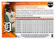 Load image into Gallery viewer, 2010 Topps Update Jhonny Peralta US-199 Detroit Tigers
