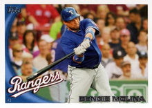 Load image into Gallery viewer, 2010 Topps Update Bengie Molina US-209 Texas Rangers
