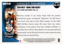 Load image into Gallery viewer, 2010 Topps Update Hanley Ramirez HRD US-279 Florida Marlins
