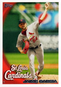 2010 Topps Update Jaime Garcia US-285 St. Louis Cardinals