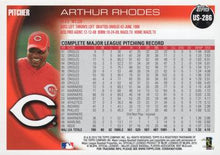 Load image into Gallery viewer, 2010 Topps Update Arthur Rhodes US-286 Cincinnati Reds
