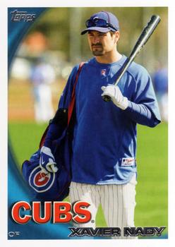 2010 Topps Update Xavier Nady US-299 Chicago Cubs