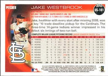 Load image into Gallery viewer, 2010 Topps Update Jake Westbrook US-101 St. Louis Cardinals
