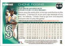 Load image into Gallery viewer, 2010 Topps Update Chone Figgins US-105 Seattle Mariners
