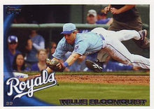 Load image into Gallery viewer, 2010 Topps Update Willie Bloomquist US-111 Kansas City Royals
