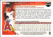 Load image into Gallery viewer, 2010 Topps Update Alberto Callaspo US-123 Los Angeles Angels
