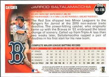 Load image into Gallery viewer, 2010 Topps Update Jarrod Saltalamacchia US-136 Boston Red Sox
