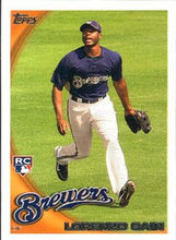 Load image into Gallery viewer, 2010 Topps Update Lorenzo Cain RC US-173 Milwaukee Brewers
