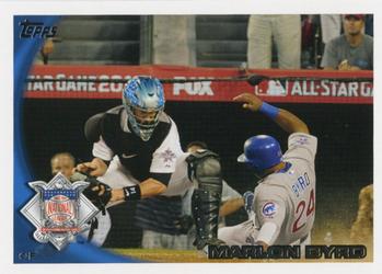2010 Topps Update Marlon Byrd AS US-17 Chicago Cubs