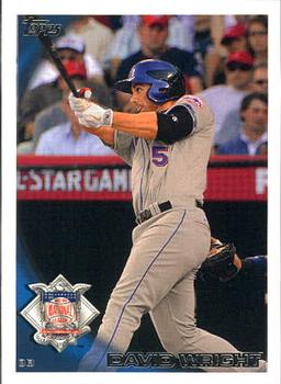 2010 Topps Update David Wright AS US-180 New York Mets