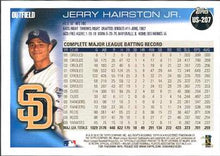Load image into Gallery viewer, 2010 Topps Update Jerry Hairston Jr. US-207 San Diego Padres
