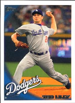 2010 Topps Update Ted Lilly US-222 Los Angeles Dodgers