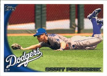 2010 Topps Update Scott Podsednik US-226 Los Angeles Dodgers