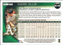 Load image into Gallery viewer, 2010 Topps Update Mark Ellis US-238 Oakland Athletics

