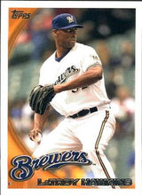 Load image into Gallery viewer, 2010 Topps Update LaTroy Hawkins US-246 Milwaukee Brewers
