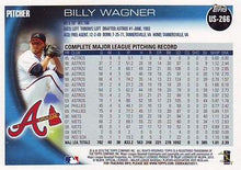 Load image into Gallery viewer, 2010 Topps Update Billy Wagner US-266 Atlanta Braves
