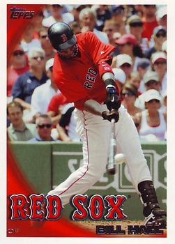 2010 Topps Update Bill Hall US-28 Boston Red Sox