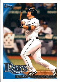 2010 Topps Update Kelly Shoppach US-292 Tampa Bay Rays