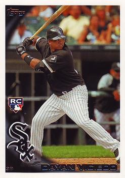 2010 Topps Update Dayan Viciedo RC US-2 Chicago White Sox
