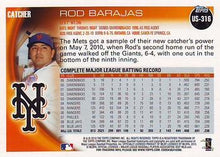 Load image into Gallery viewer, 2010 Topps Update Rod Barajas US-316 New York Mets
