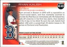 Load image into Gallery viewer, 2010 Topps Update Ryan Kalish RC US-323 Boston Red Sox
