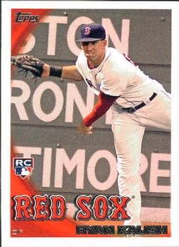 2010 Topps Update Ryan Kalish RC US-323 Boston Red Sox