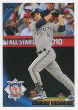Load image into Gallery viewer, 2010 Topps Update Ryan Braun AS US-35 Milwaukee Brewers
