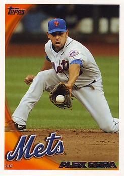 2010 Topps Update Alex Cora US-4 New York Mets