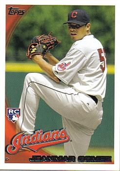 2010 Topps Update Jeanmar Gomez RC US-59 Cleveland Indians